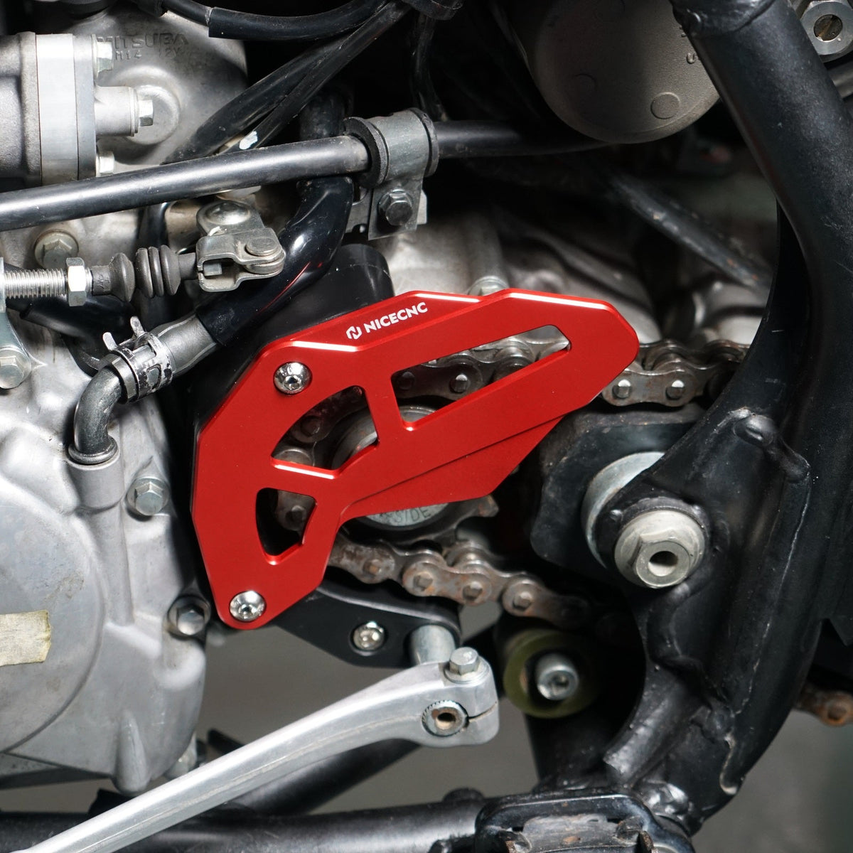 Engine Case Saver Chain Guard Trim Panel For Honda TRX 450 R / ER 06-14