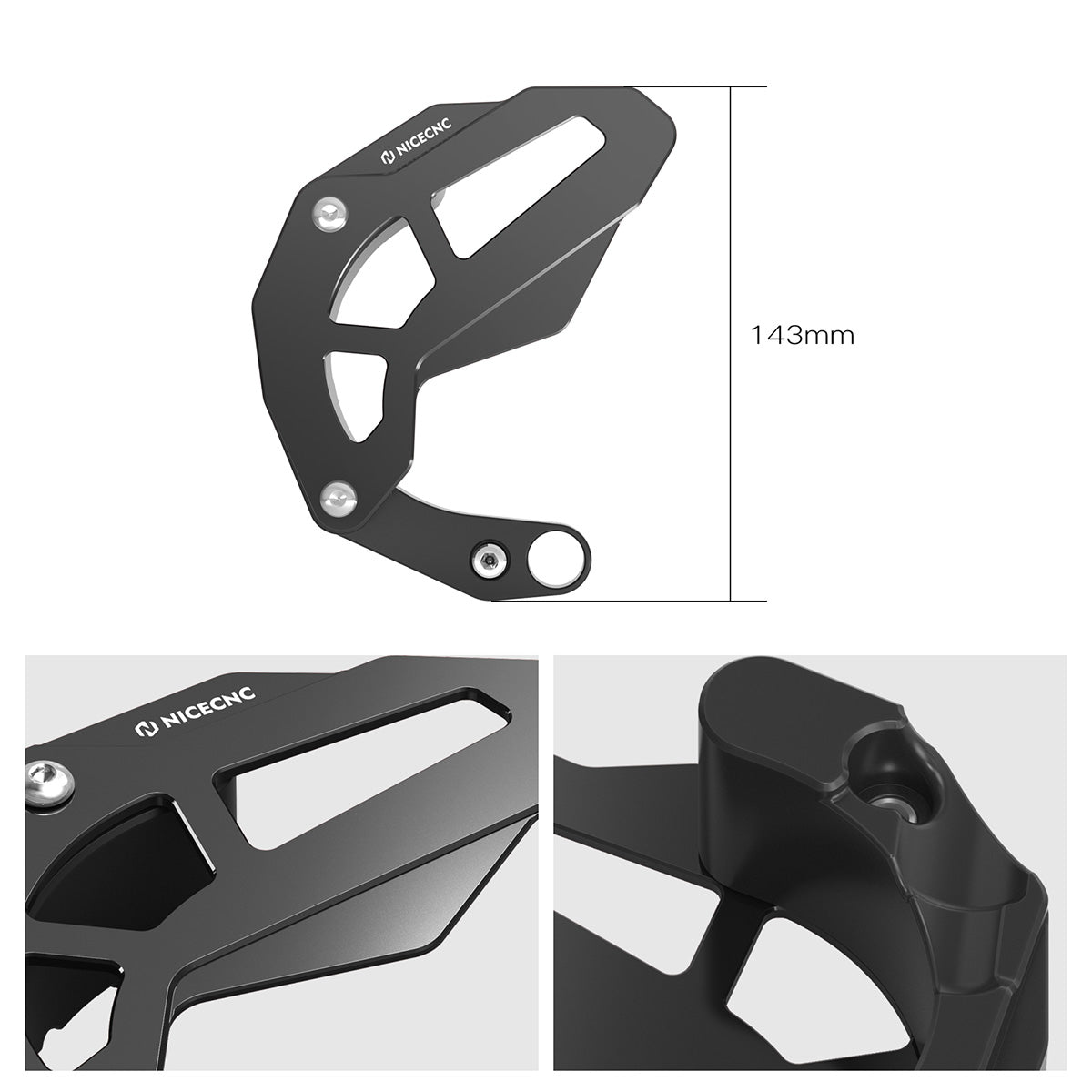 Engine Case Saver Chain Guard Trim Panel For Honda TRX 450 R / ER 06-14