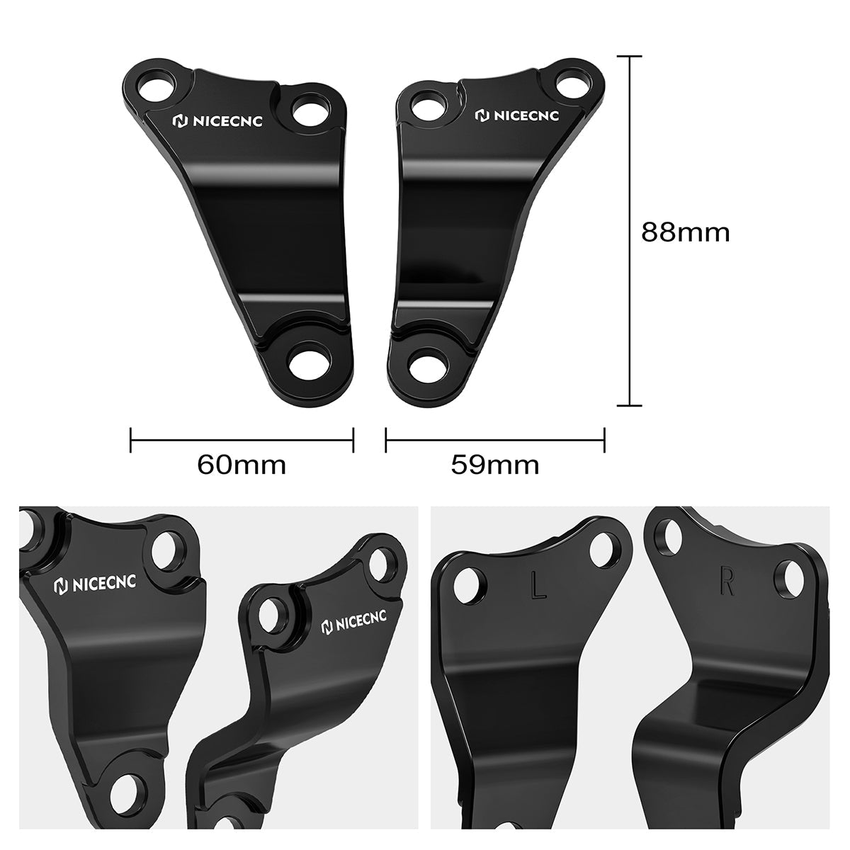 Engine Upper Stay Mounting Hanger Brackets For Honda TRX 450 R / ER 06-14