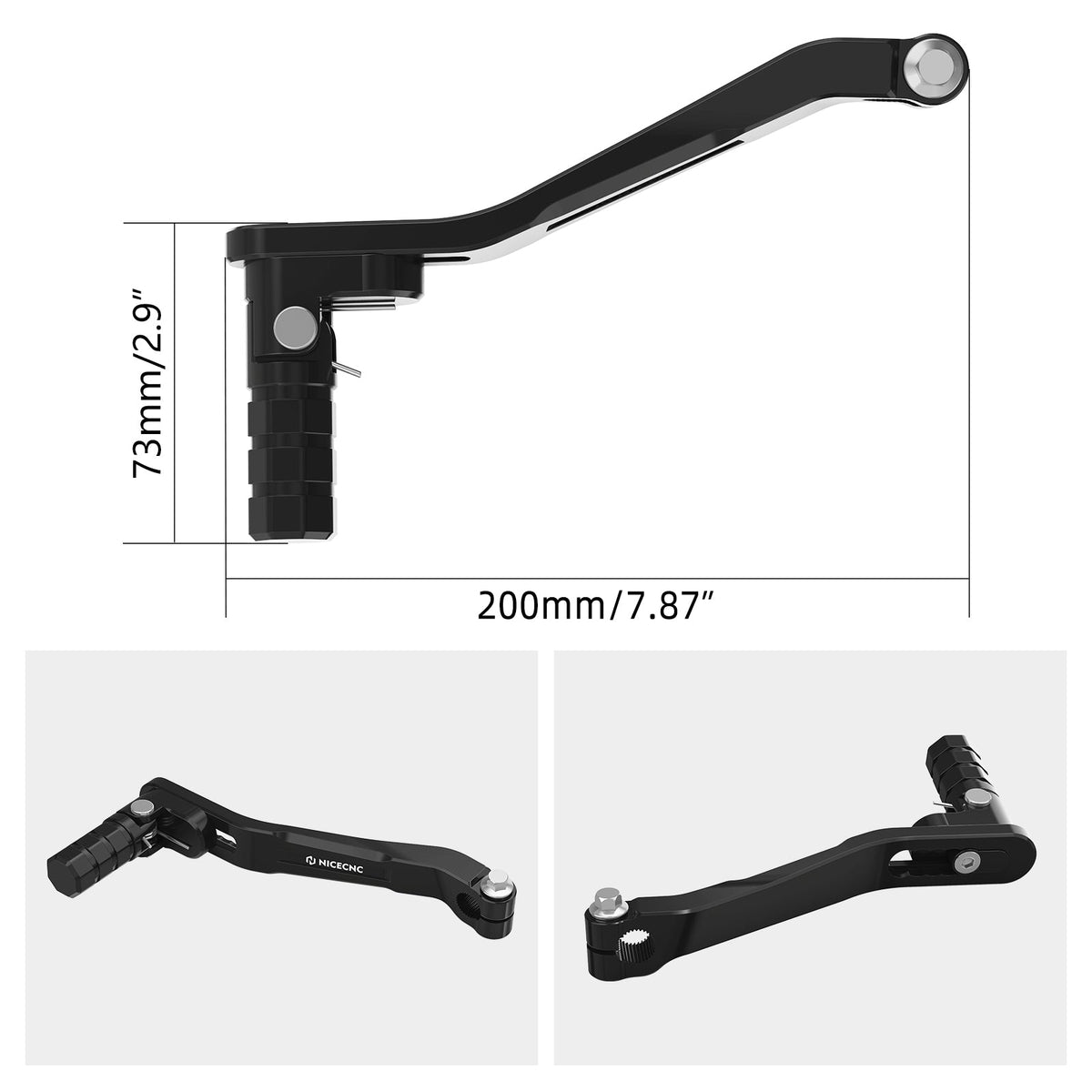 Folding Gear Shift Lever Foot Pedal For Honda TRX 450 R / ER 2006-2014