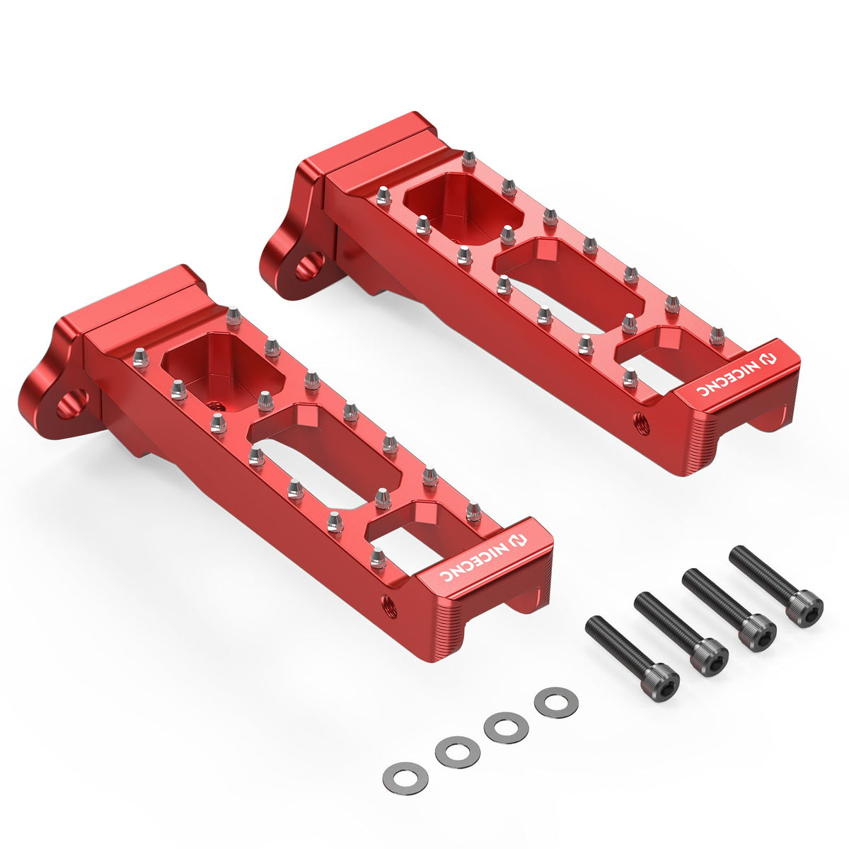 Rider Foot Pegs Rest Pedals Anti-Slip Kit For Honda TRX 450 R / ER 2006-2014