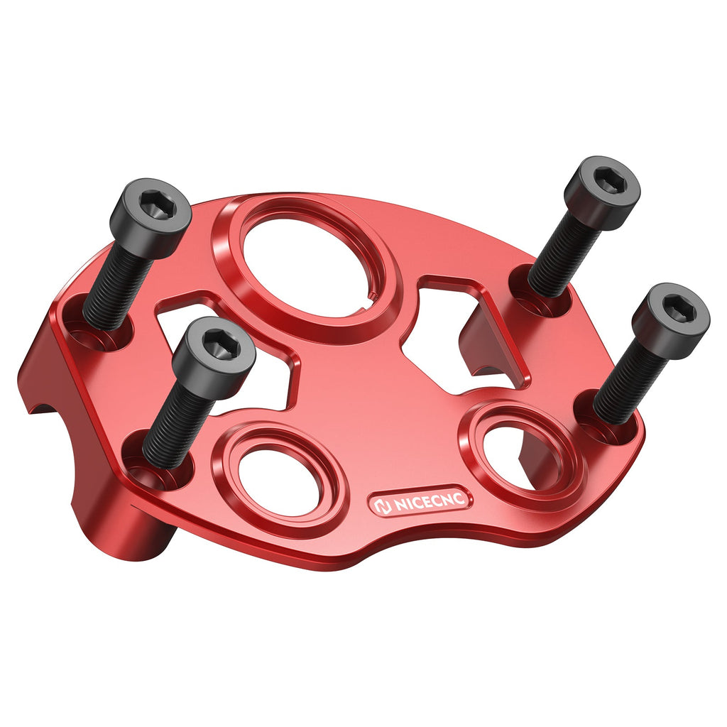 Key Switch Indicator Light Handlebar Mount Clamp For Honda TRX 450 R / ER