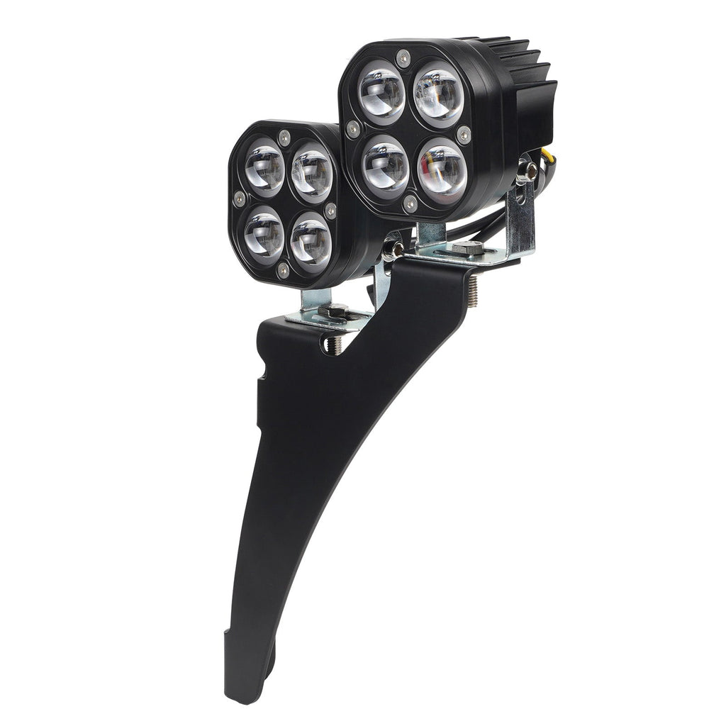 100W Front Headlight LED Work Lights 45°Adjustable For Honda TRX 450 R / ER