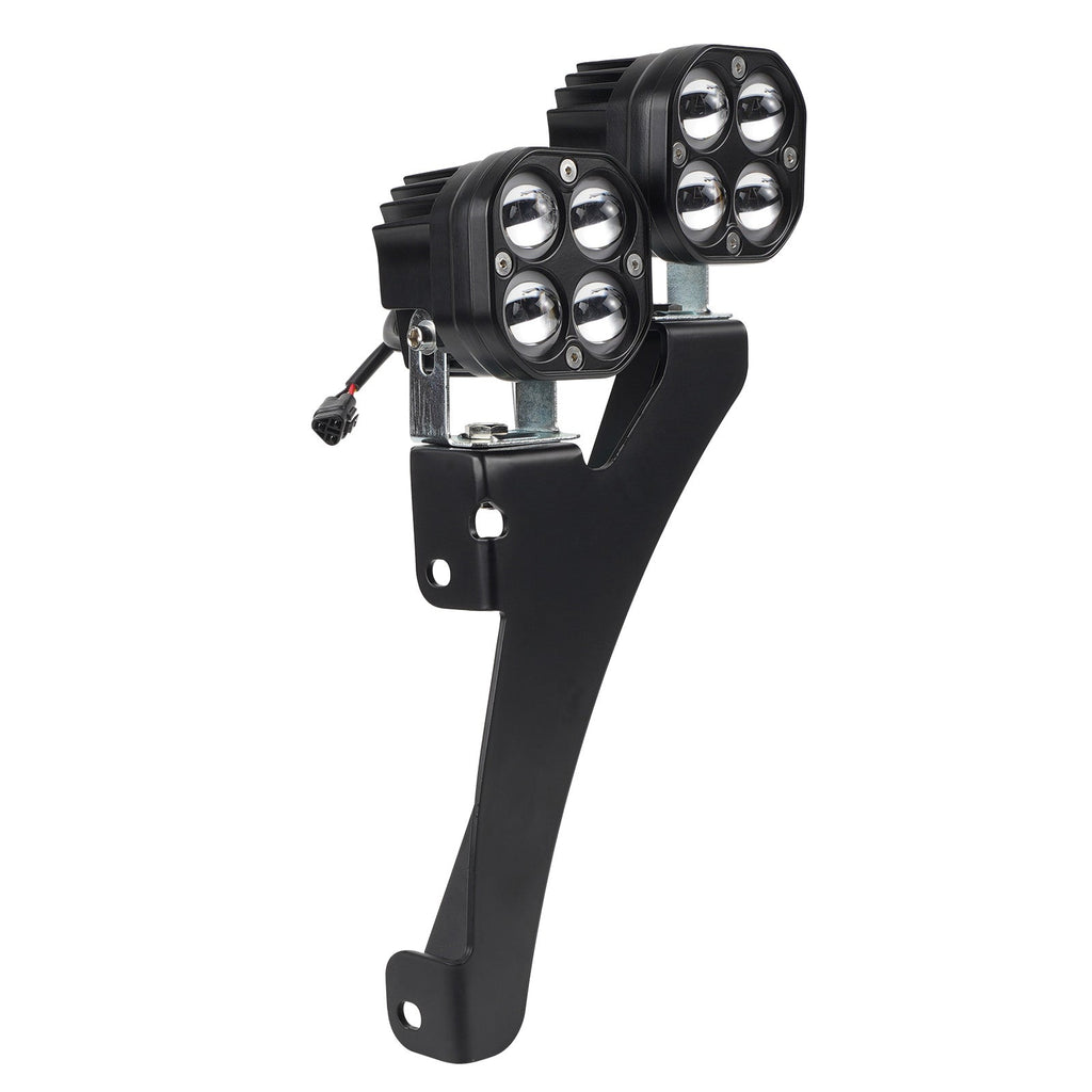 100W Front Headlight LED Work Lights 45°Adjustable For Honda TRX 450 R / ER