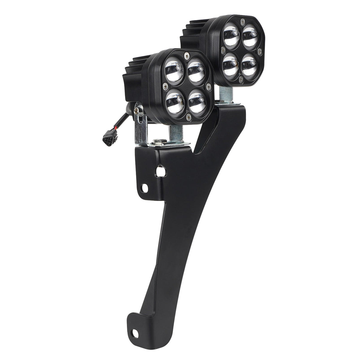 100W Front Headlight LED Work Lights 45°Adjustable For Honda TRX 450 R / ER