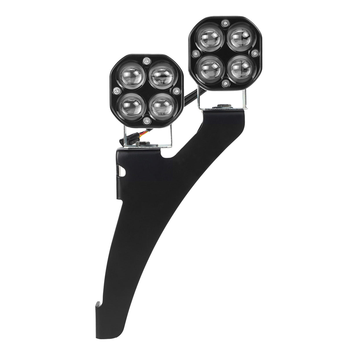 100W Front Headlight LED Work Lights 45°Adjustable For Honda TRX 450 R / ER