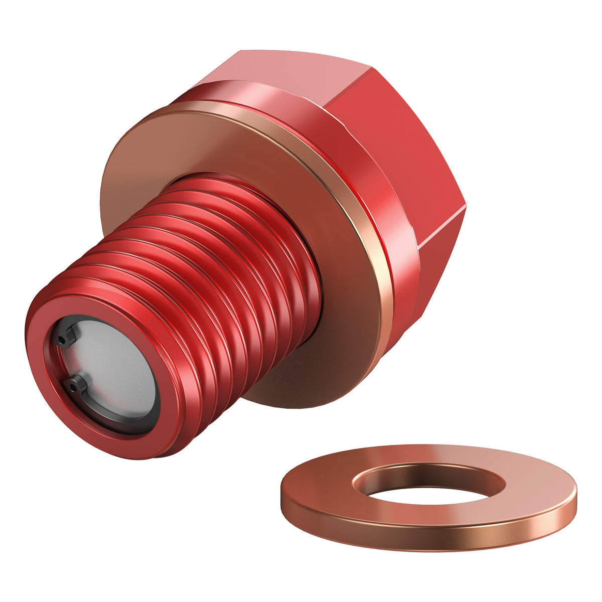 ATV Magnetic Oil Drain Bolt Plug w/ Gaskets For Honda TRX 450 R / ER TRX300X 250X 90X