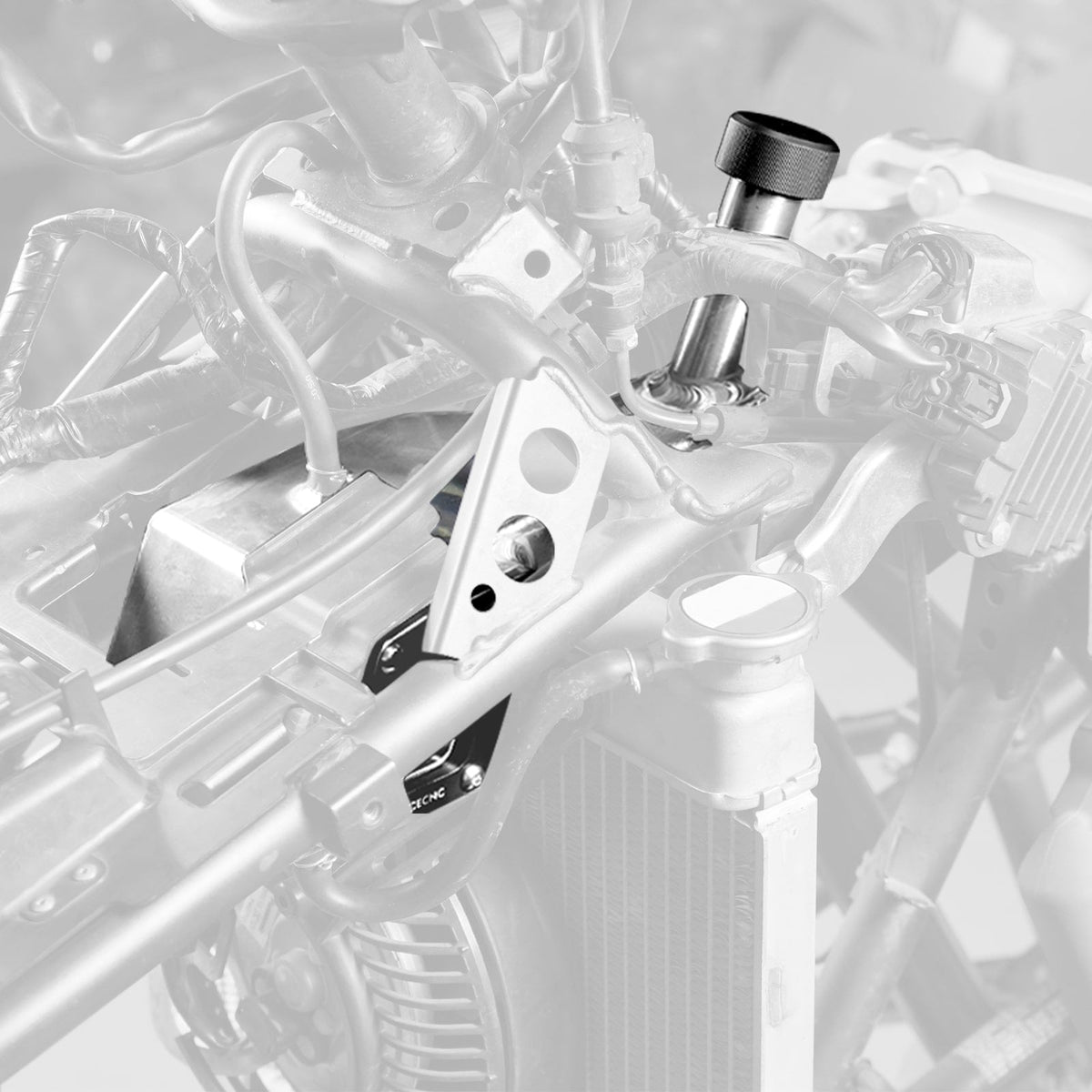 Radiator Reservoir Coolant Tank For Honda TRX 450 R / ER 2006-2014