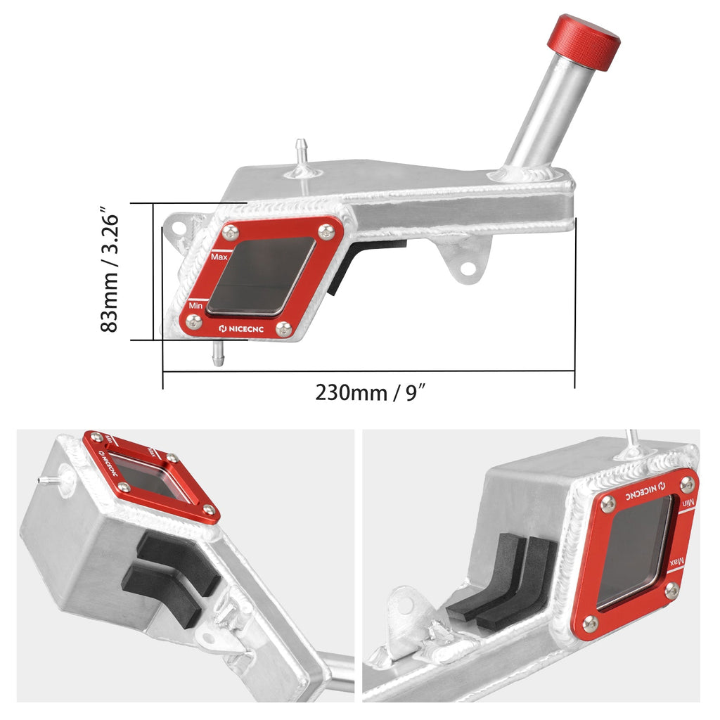 Radiator Reservoir Coolant Tank For Honda TRX 450 R / ER 2006-2014