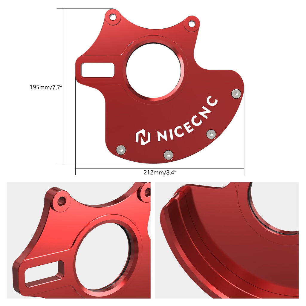 Rear Brake Caliper Bracket Rotor Guard For Honda TRX 450 R / ER 2006-2014