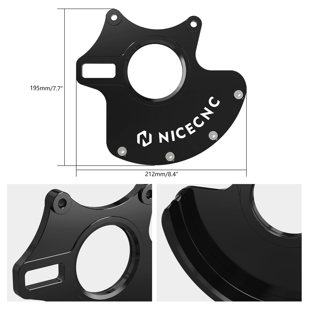 Rear Brake Caliper Bracket Rotor Guard For Honda TRX 450 R / ER 2006-2014