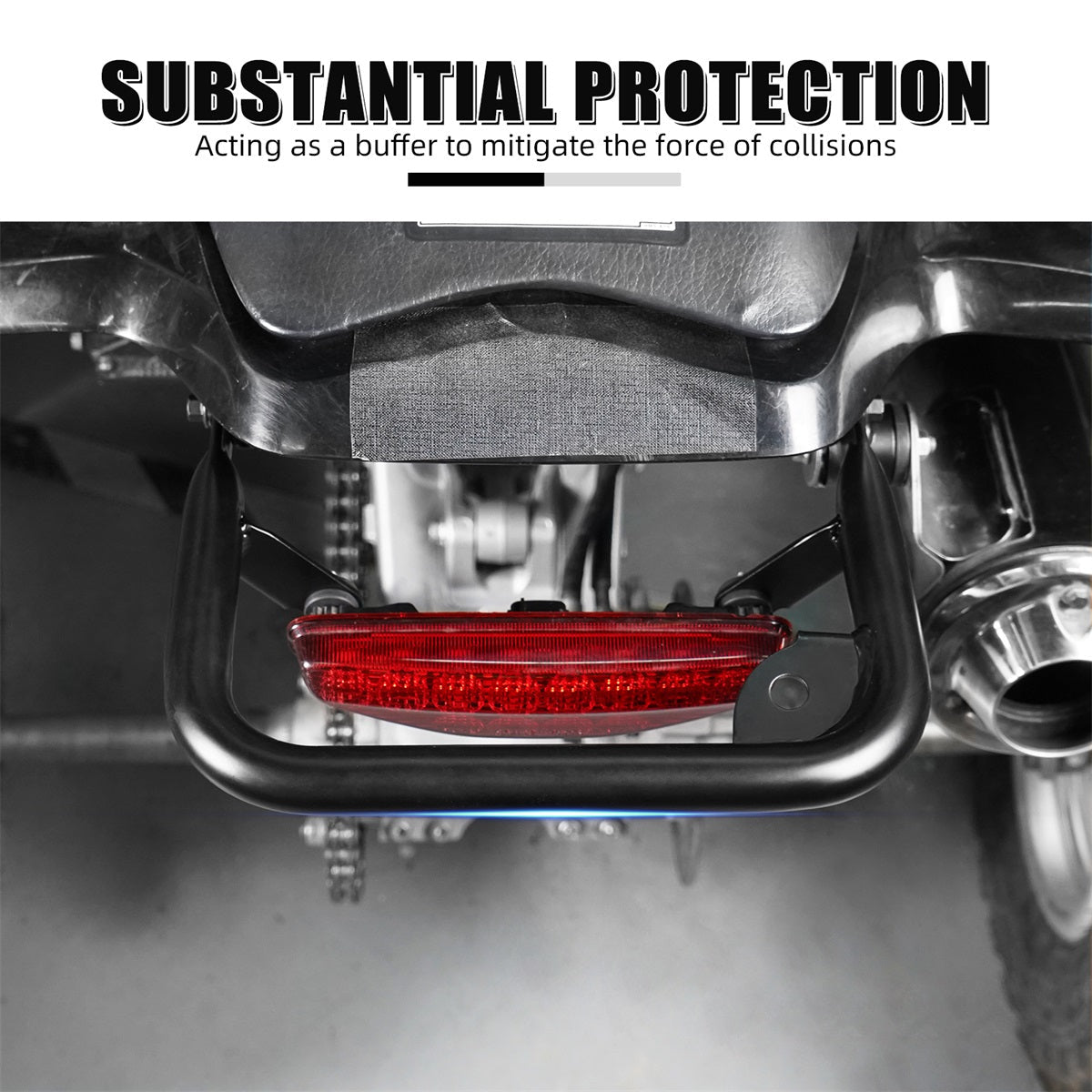 Rear Grab Bar Bumper Bracket Luggage Carrier Rack For Honda TRX 450 R / ER 06-14