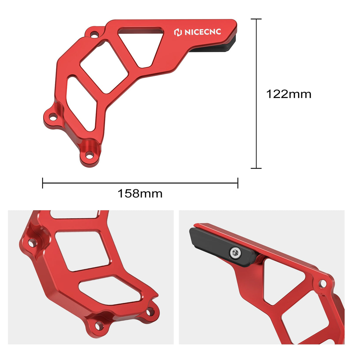 Engine Chain Front Sprocket Cover Case Saver For Honda TRX 450 R / ER 2006-2014