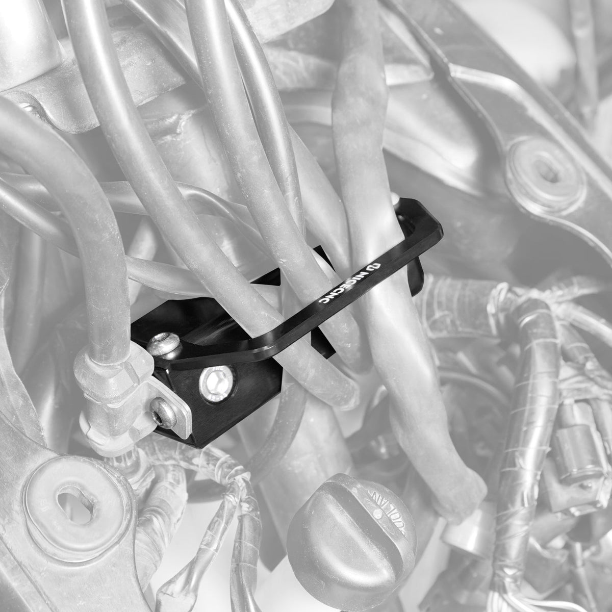Steering Stem Mount Holder Bracket & Wire Clamp For Honda TRX 450 R / ER