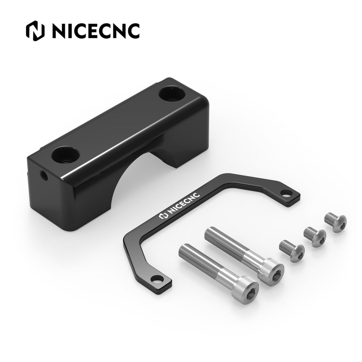Steering Stem Mount Holder Bracket & Wire Clamp For Honda TRX 450 R / ER