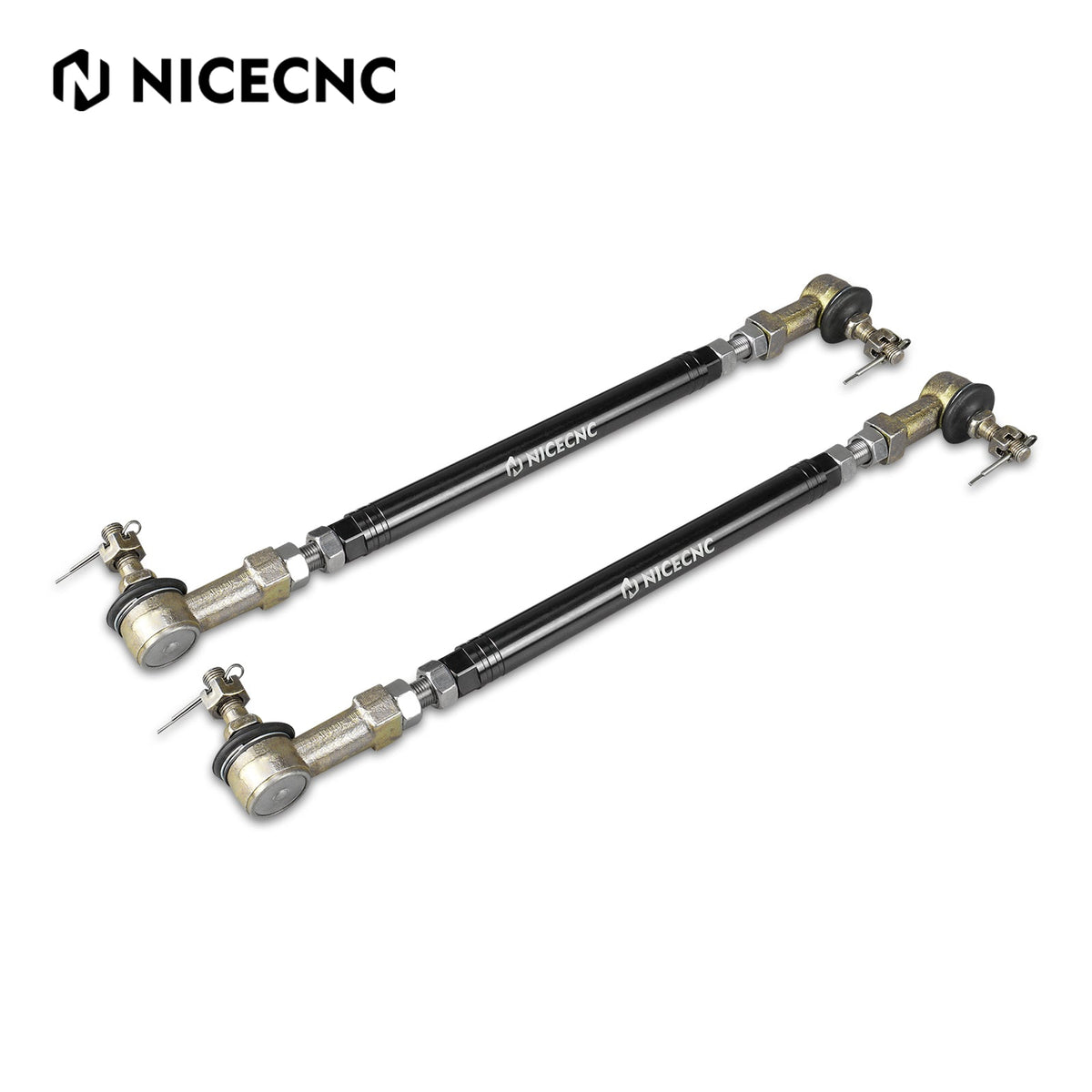 Steering Tierods w/Tie Rod Ball Joints Ends Kit For Honda TRX 450 R / ER