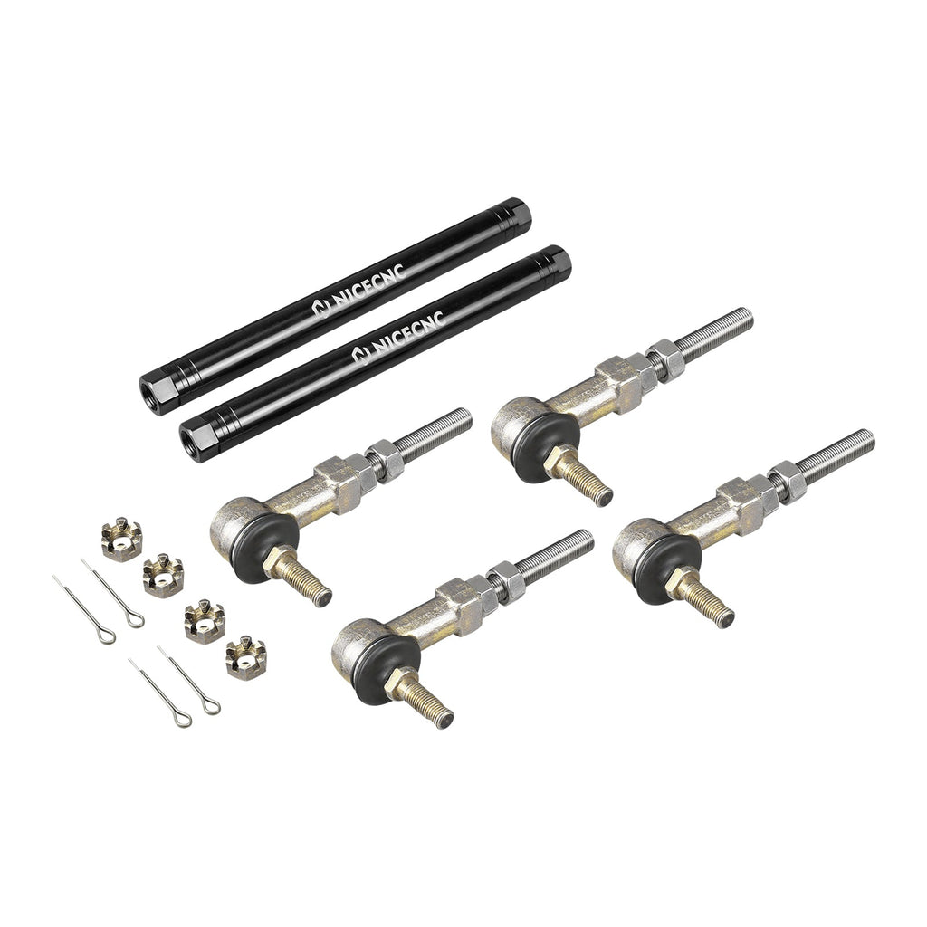 Steering Tierods w/Tie Rod Ball Joints Ends Kit For Honda TRX 450 R / ER