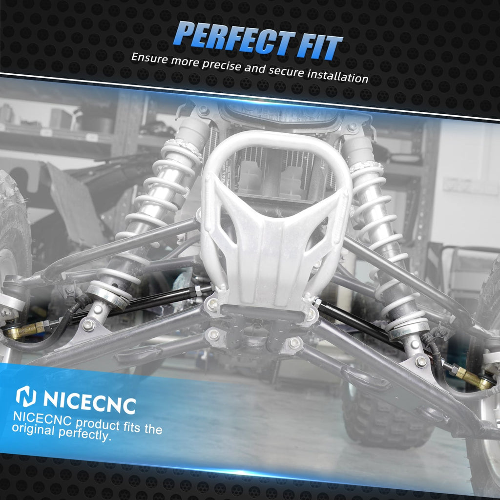 Steering Tierods w/Tie Rod Ball Joints Ends Kit For Honda TRX 450 R / ER