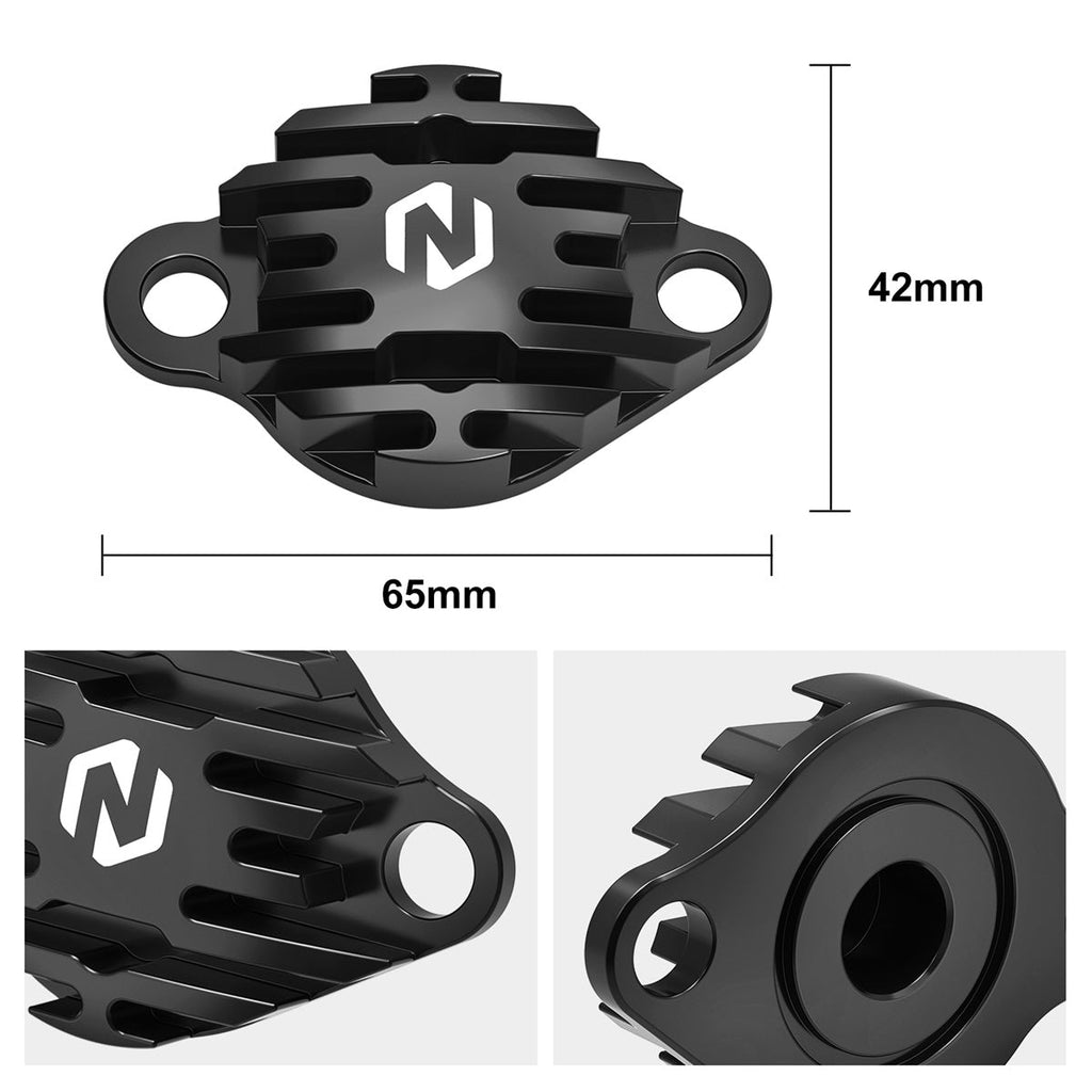 Rear Brake Caliper Cover Block Off Plate Kit For Honda TRX 450 R / ER 300 400EX 400X