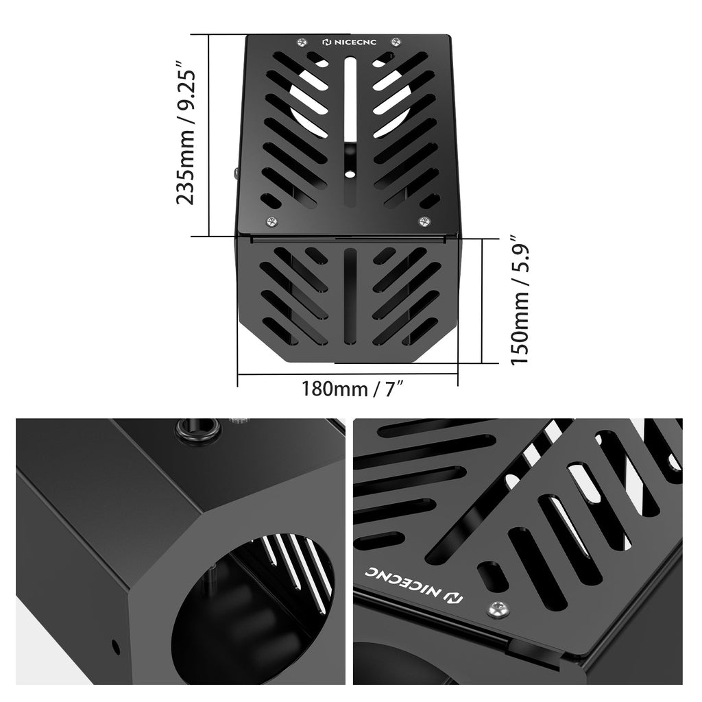 High-Flow Airbox Cleaner Intake Housing Kit For Honda TRX 450 R / ER 2006-2014