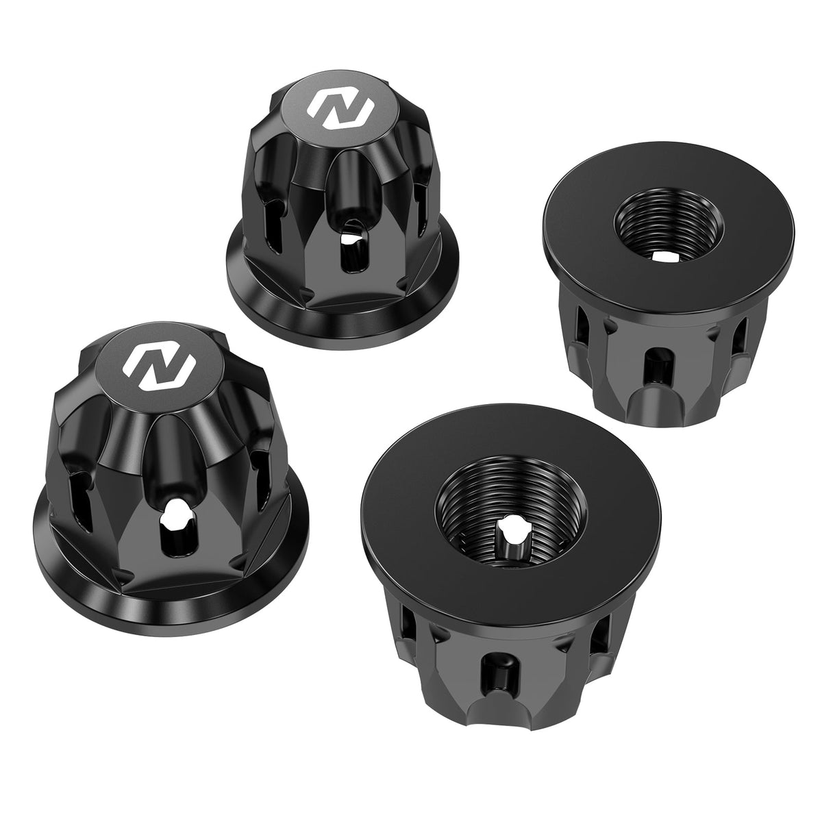 Front Rear Wheel Axle Nuts Kit For Honda TRX 450 R / ER 400X 300X 250X