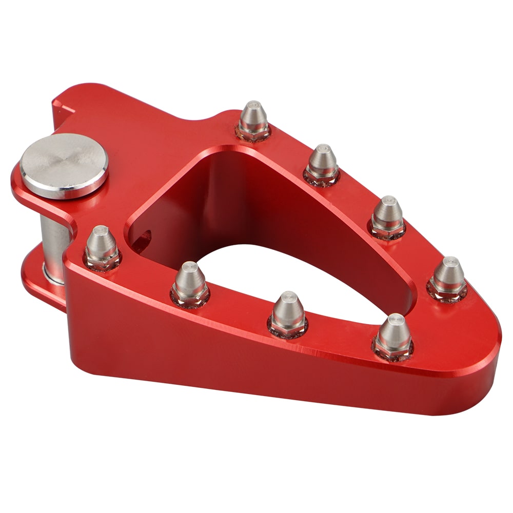 Rear Brake Pedal Tip Step Enlarged Plate For Honda XR650L 1993-2025