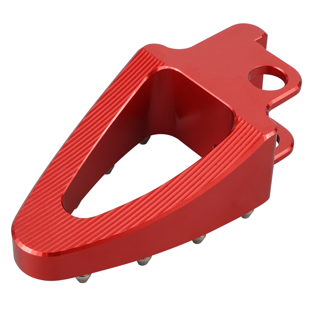 Rear Brake Pedal Tip Step Enlarged Plate For Honda XR650L 1993-2025
