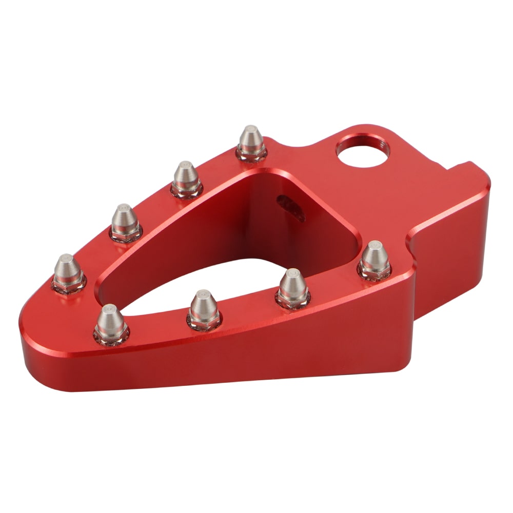 Rear Brake Pedal Tip Step Enlarged Plate For Honda XR650L 1993-2025
