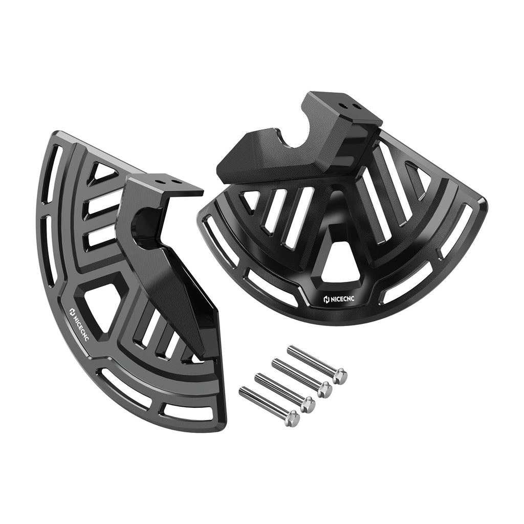 Pair Front Brake Disc Cover Guard Kit For Honda Africa Twin CRF 1100L 2020-2026