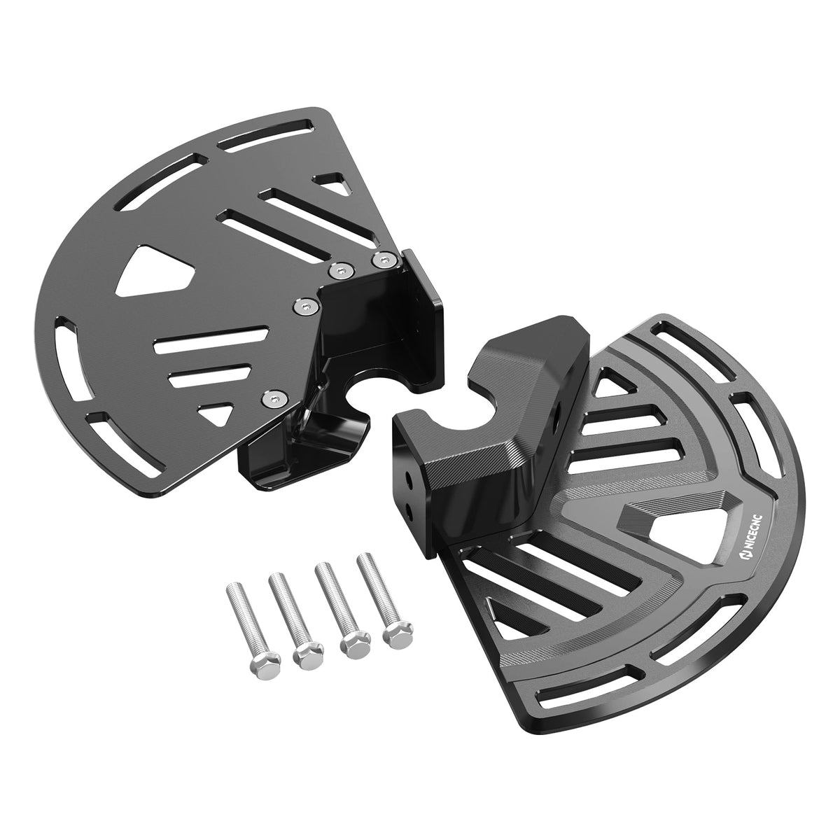 Pair Front Brake Disc Cover Guard Kit For Honda Africa Twin CRF 1100L 2020-2026