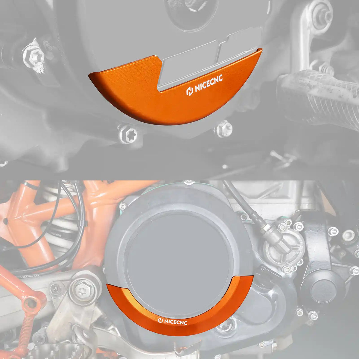 Engine Clutch Cover + Ignition Guard Kit For GasGas SM ES 700 2022-2025
