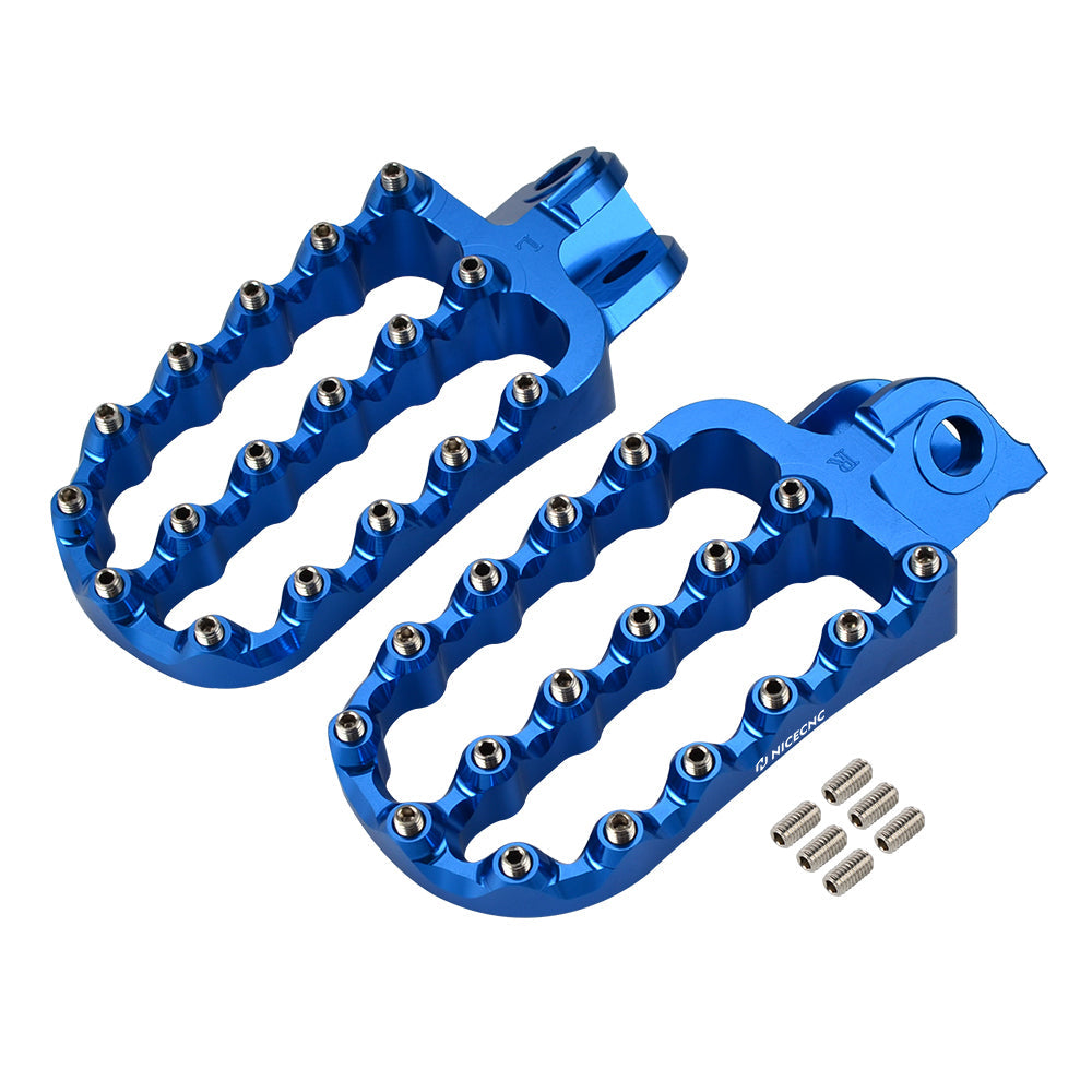 Forged Wide Foot Pegs For Husqvarna TE FE TC FC 701 Enduro SM Norden 901