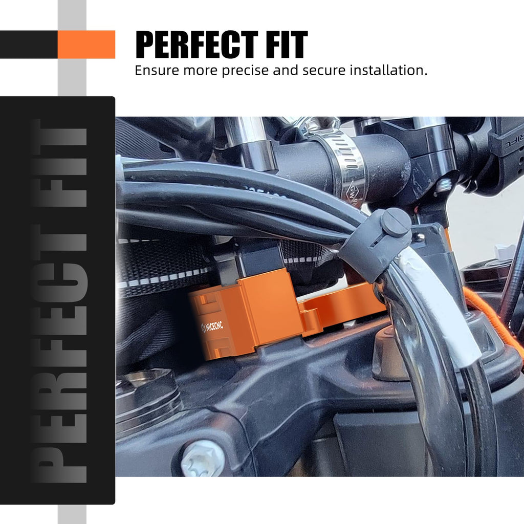 Steering Damper Bracket 1" Handlebar Risers Kit For Husqvarna Norden 901 Position 3