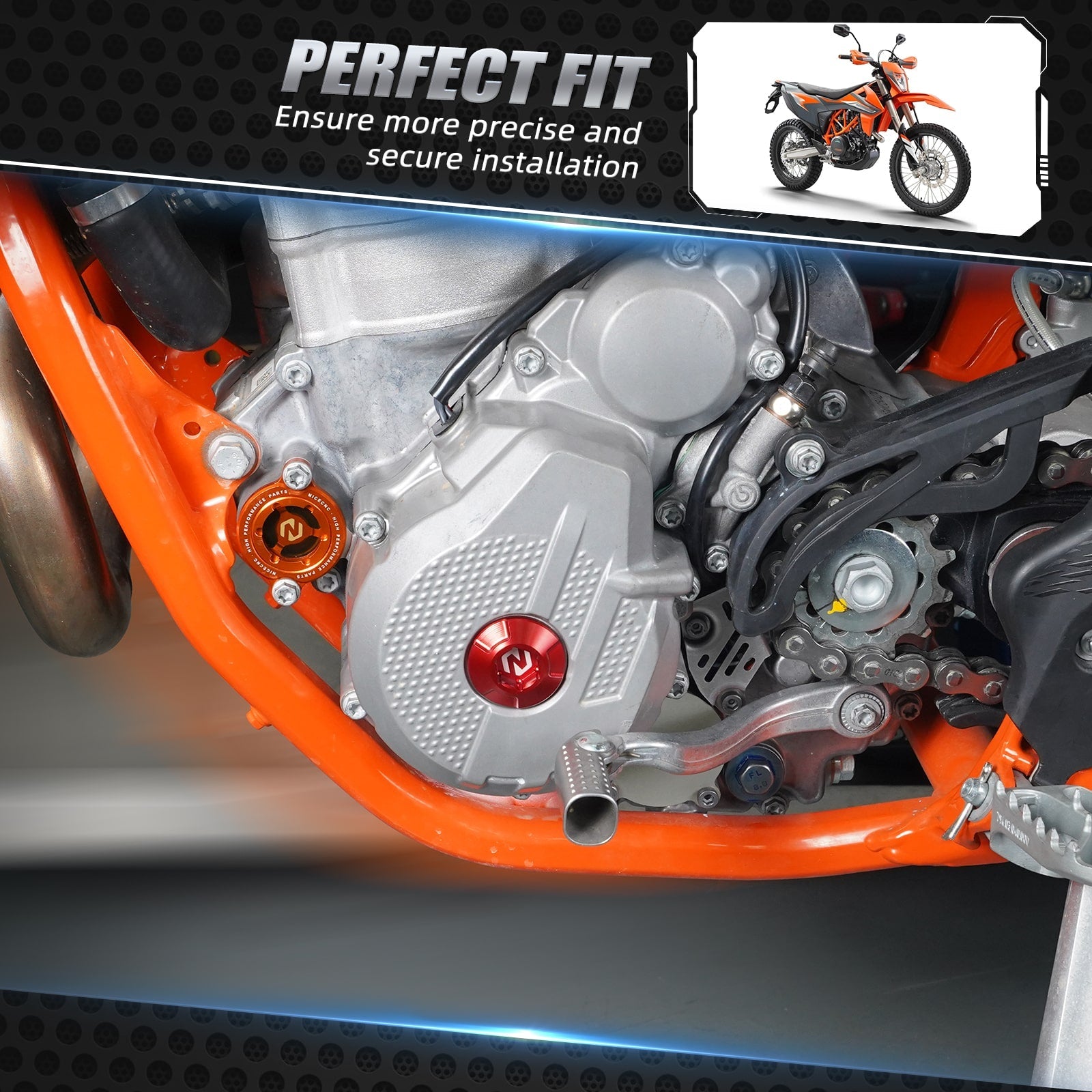 Engine Ignition Cover For KTM 250-350 SX-F XC-F 690 Enduro R 790 890 Adventure R
