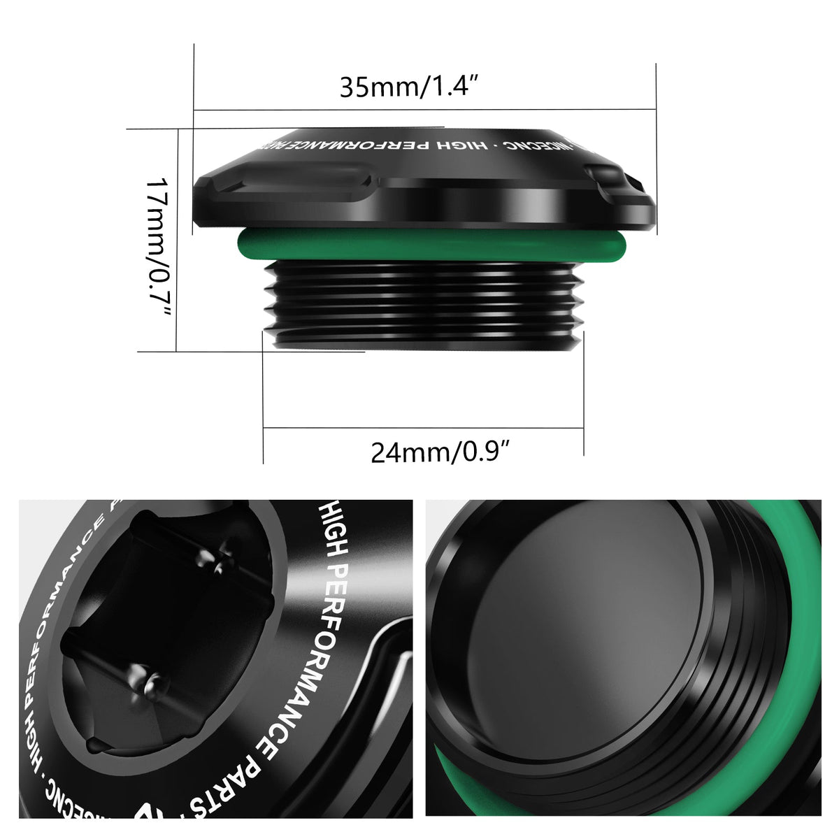 Engine Ignition Cover Cap Plug For KTM 350 EXC-F 2012-2023