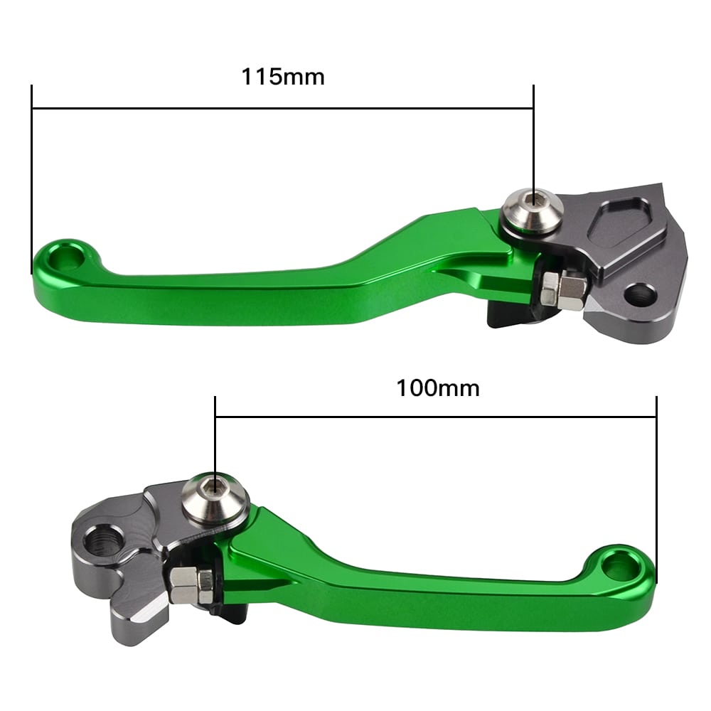 Pivot Brake Clutch Levers For Kawasaki KX65 KX85 KX100 KX125 KX250 Suzuki RM65
