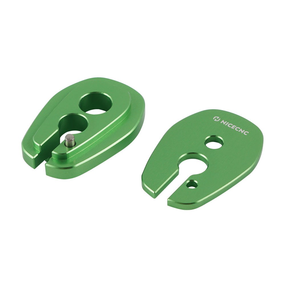 Front Rear Blinker Turn Signal Stalk Elimination Adapters Plates Kit For Kawasaki KLR650 Position 11