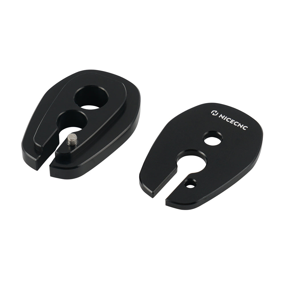 Front Rear Blinker Turn Signal Stalk Elimination Adapters Plates Kit For Kawasaki KLR650 Position 18