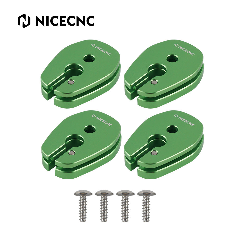 Front Rear Blinker Turn Signal Stalk Elimination Adapters Plates Kit For Kawasaki KLR650 Position 7