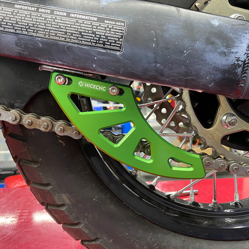 Chain Guide Guard Protector For Kawasaki KLR650 2008-2018 Position 2