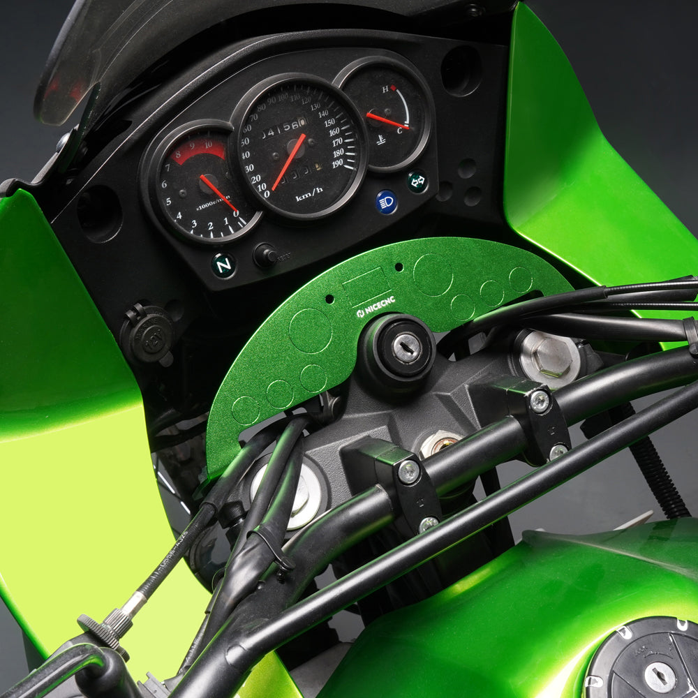 Front Lower Dash Panel Cover with GPS USB Hole For Kawasaki KLR650 08-18 Position 2