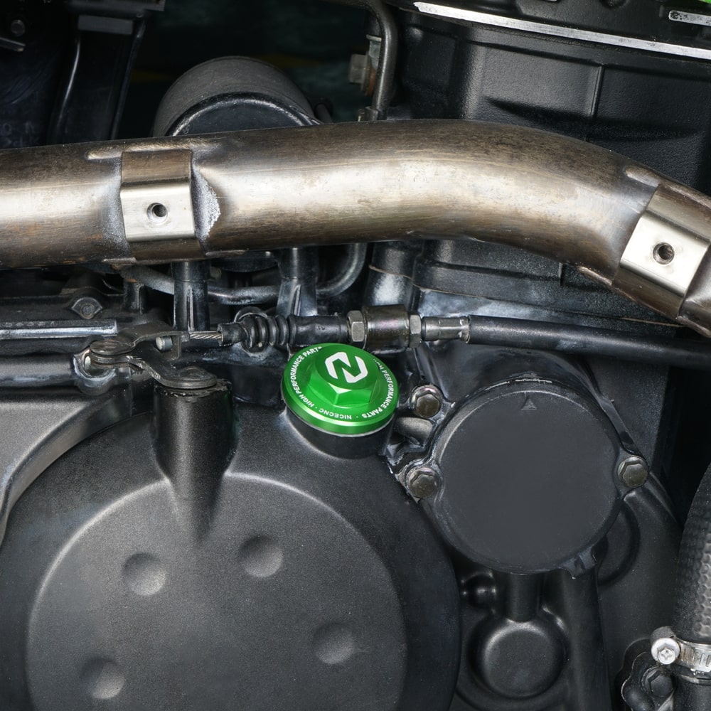 Engine Oil Filler Cap Cover Plug For Kawasaki KLR650 KLX110L NINJA VERSYS-X 300 Position 4