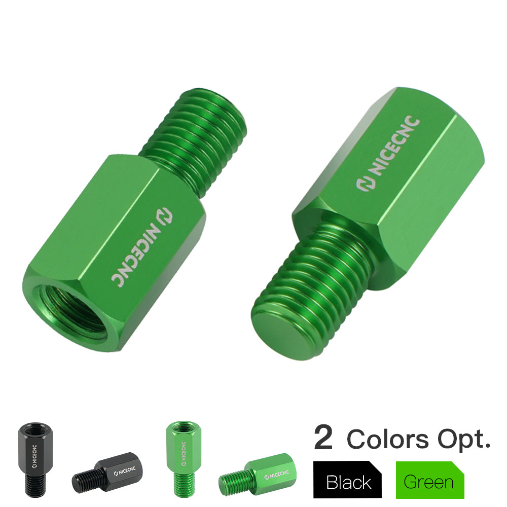 Mirrors Risers 20MM Adapter Extension For Kawasaki KLR650 2008-2024 Position 1