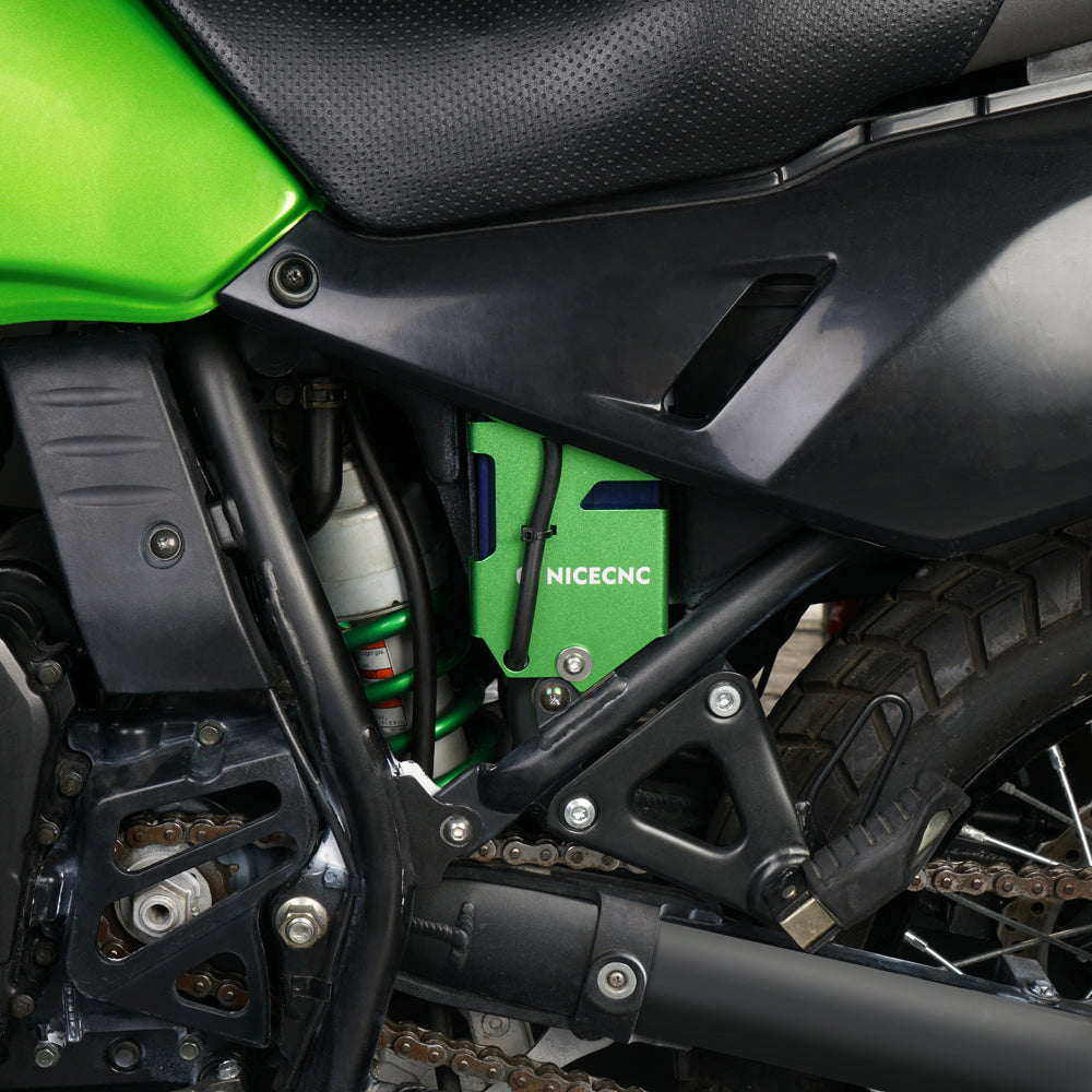 Battery Side Fairing Cover Protector For Kawasaki KLR650 2008-2018