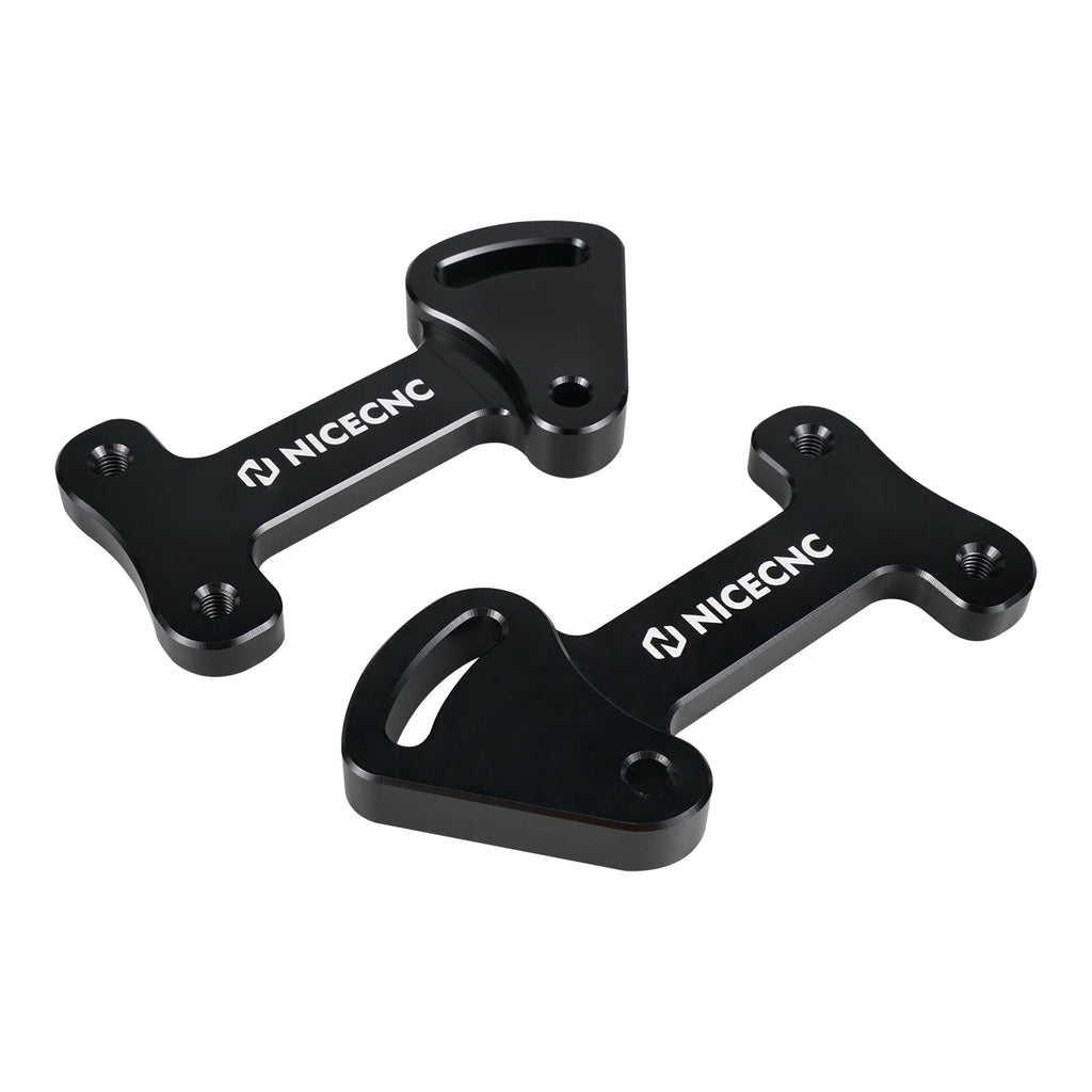 Adjustable 3.25" Windshield Windscreen Bracket Risers For Kawasaki KLR650 22-26