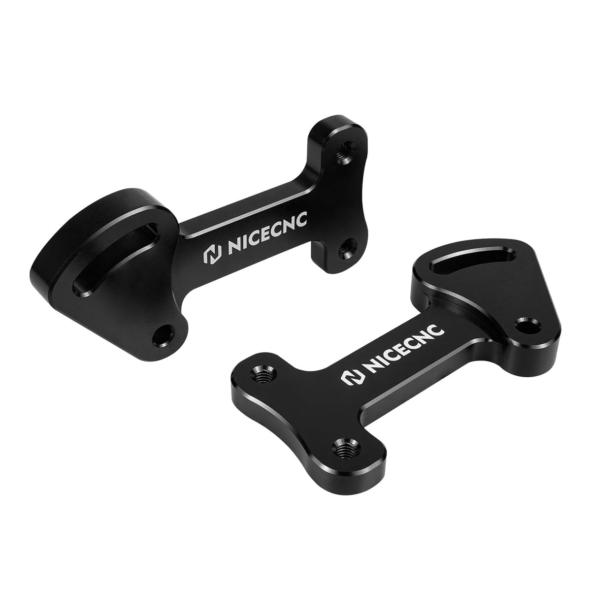Adjustable 3.25" Windshield Windscreen Bracket Risers For Kawasaki KLR650 22-26