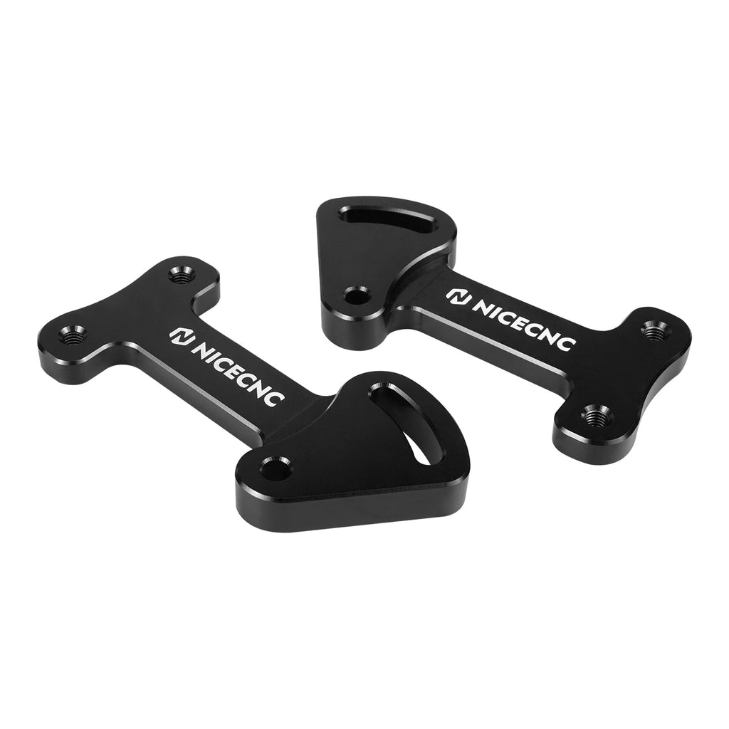 Adjustable 3.25" Windshield Windscreen Bracket Risers For Kawasaki KLR650 22-26