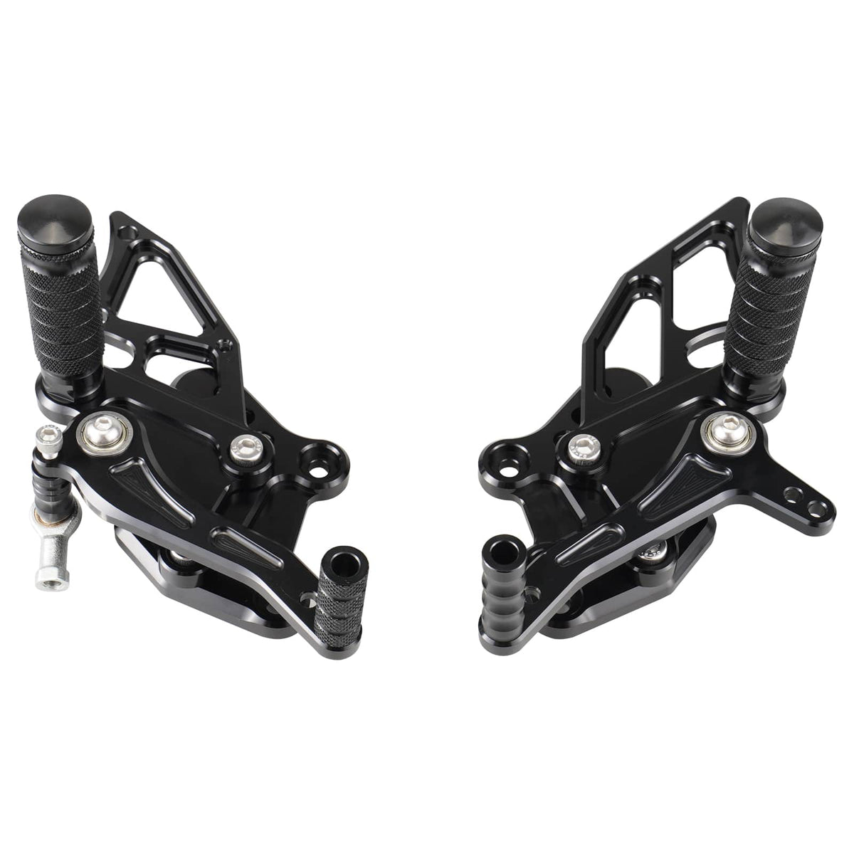 Adjustable CNC Billet Rear Sets Footrests for Kawasaki Ninja 300 EX300 2013-2017