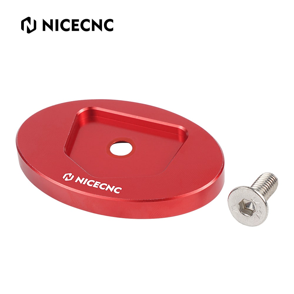 Red Kickstand Side Stand Enlarge Pad Extension Plate For Beta RR 2T 4T XTRAINER 2020-2024 Position 1