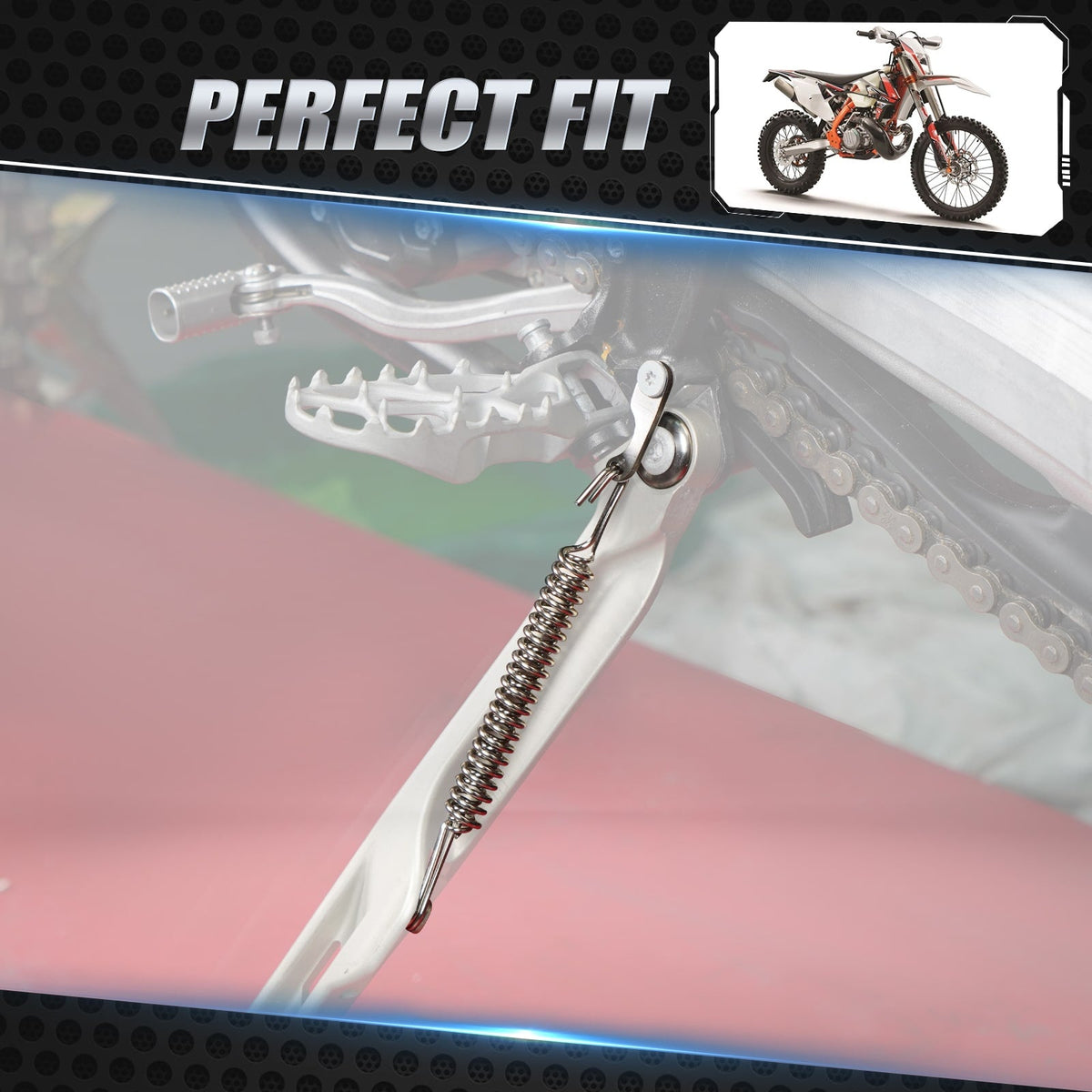 Kickstand Side Stand Springs Kit for KTM Husqvarna 125-450 XC XCF TX FX 2023-2024 Gas Gas